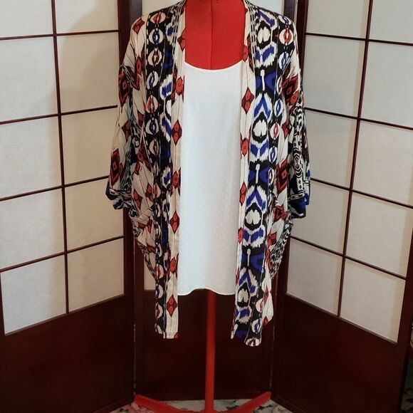 Angie Mid Sleeve Open-faced Cardigan - Picture 1 of 7